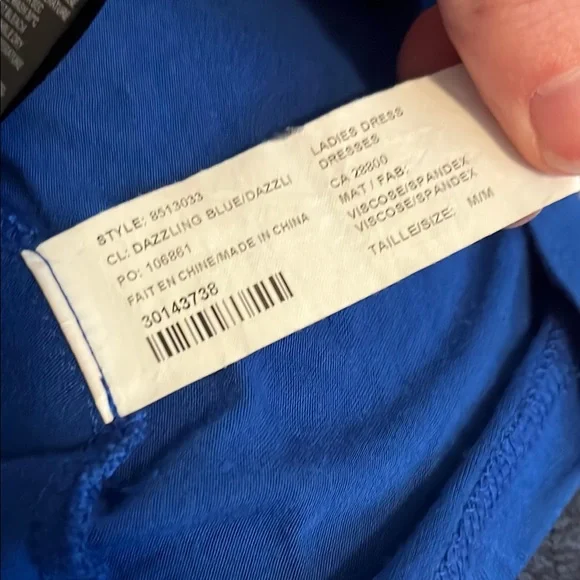 RUDSAK Colbolt Blue Maxi Dress size medium - Picture 7 of 11